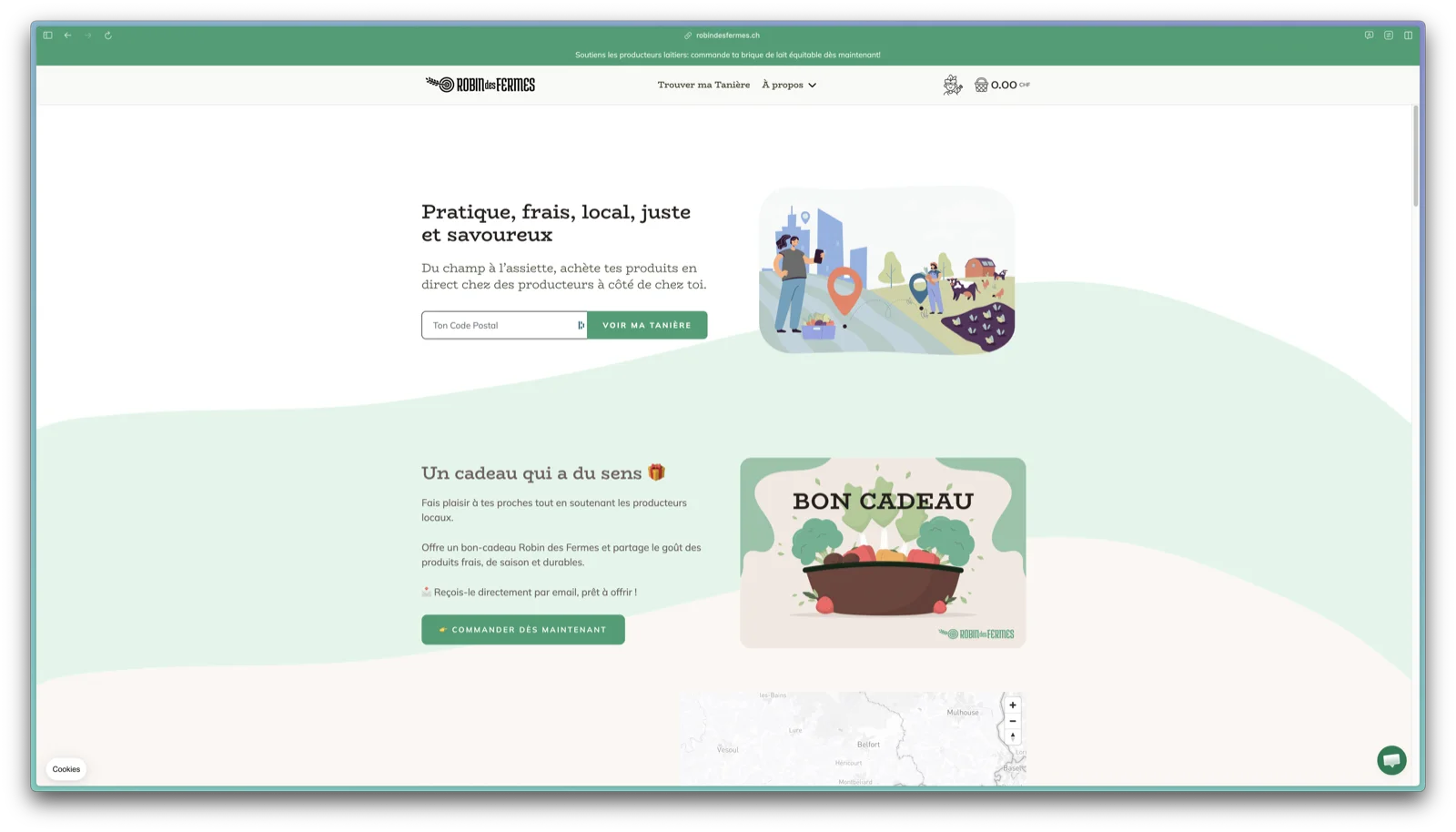 Robin des Fermes #1 website